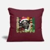 'Merry Christmas Cow' Sofa Pillow With Filling 45cm X 45cm | Spreadshirt -Premier Home Living Shop merry christmas cow sofa pillow with filling 45cm x 45cm