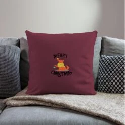 Premier Home Living Shop -Premier Home Living Shop merry christmas dog with star pillowcase 173 x 173 45 x 45 cm 1