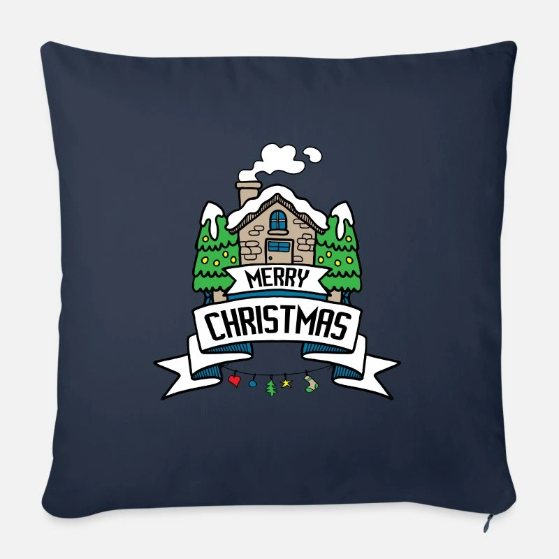 'Merry Christmas Gift Idea' Pillowcase 17,3'' X 17,3'' (45 X 45 Cm) | Spreadshirt 6 'Merry Christmas Gift Idea' Pillowcase 17,3'' X 17,3'' (45 X 45 Cm) | Spreadshirt - Image 4