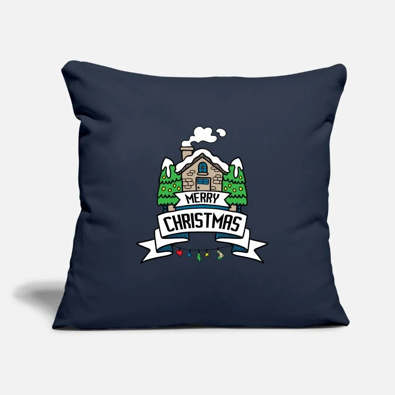'Merry Christmas Gift Idea' Pillowcase 17,3'' X 17,3'' (45 X 45 Cm) | Spreadshirt 3 'Merry Christmas Gift Idea' Pillowcase 17,3'' X 17,3'' (45 X 45 Cm) | Spreadshirt