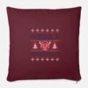 'Merry Christmas' Pillowcase 17,3'' X 17,3'' (45 X 45 Cm) | Spreadshirt -Premier Home Living Shop merry christmas pillowcase 173 x 173 45 x 45 cm 4