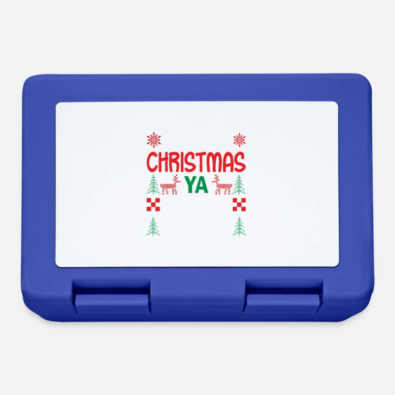 'Merry Christmas Ya Filthy Animal' Lunchbox | Spreadshirt 5 'Merry Christmas Ya Filthy Animal' Lunchbox | Spreadshirt - Image 3