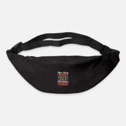 'Mom Runs On Coffee & Christmas Movies' Bum Bag | Spreadshirt