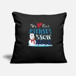 'Nurse Doctor Snow Christmas Present' Pillowcase 17,3'' X 17,3'' (45 X 45 Cm) | Spreadshirt