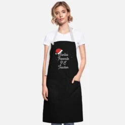 'PE Teacher Gym Christmas' Artisan Apron | Spreadshirt