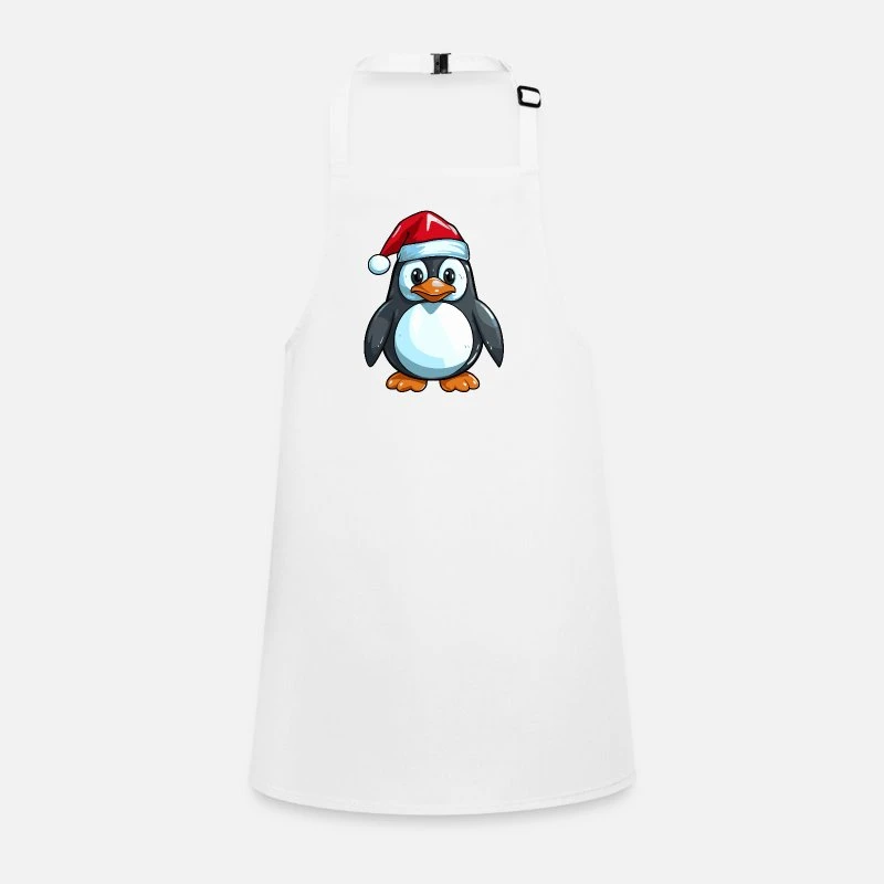 Premier® 'Penguin Comic Christmas' Children's Apron | Spreadshirt 4 Premier® 'Penguin Comic Christmas' Children's Apron | Spreadshirt - Image 2