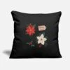 'Poinsetta Christmas Flower' Pillowcase 17,3'' X 17,3'' (45 X 45 Cm) | Spreadshirt -Premier Home Living Shop poinsetta christmas flower pillowcase 173 x 173 45 x 45 cm