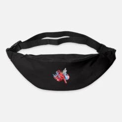 'Red Cardinal And Christmas Ornaments' Bum Bag | Spreadshirt