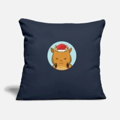 'Reindeer Cute Christmas Xmas Christmas' Pillowcase 17,3'' X 17,3'' (45 X 45 Cm) | Spreadshirt