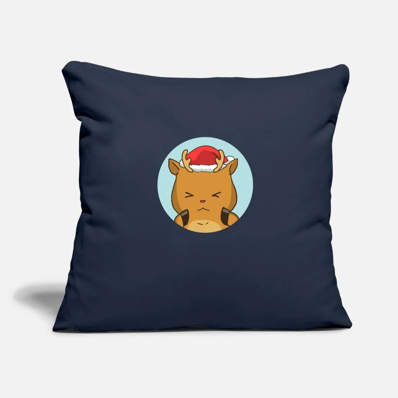 'Reindeer Cute Christmas Xmas Christmas' Pillowcase 17,3'' X 17,3'' (45 X 45 Cm) | Spreadshirt 3 'Reindeer Cute Christmas Xmas Christmas' Pillowcase 17,3'' X 17,3'' (45 X 45 Cm) | Spreadshirt