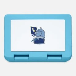 'Rhino Rhinoceros Unicorn Funny Christmas Gift' Lunchbox | Spreadshirt -Premier Home Living Shop rhino rhinoceros unicorn funny christmas gift lunchbox 2