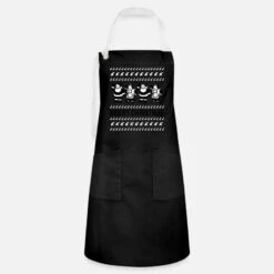 'Rude Christmas' Artisan Apron | Spreadshirt -Premier Home Living Shop rude christmas apron 2