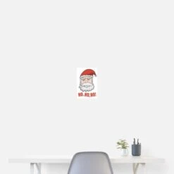 'Santa Claus Christmas Gingerbread Gift' Poster | Spreadshirt