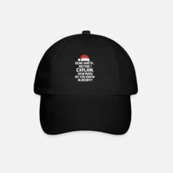 BEECHFIELD 'Santa Claus Christmas Santa Claus Gift' Snapback Cap | Spreadshirt -Premier Home Living Shop santa claus christmas santa claus gift trucker cap 2