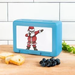 'Santa Dabbing Gift Christmas Dance' Lunchbox | Spreadshirt