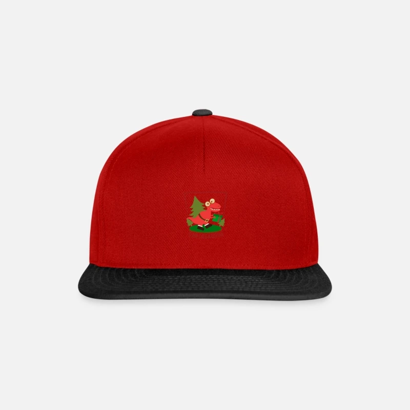 BEECHFIELD 'Santa Saurus Dino Christmas Gift Idea' Snapback Cap | Spreadshirt 6 BEECHFIELD 'Santa Saurus Dino Christmas Gift Idea' Snapback Cap | Spreadshirt - Image 4