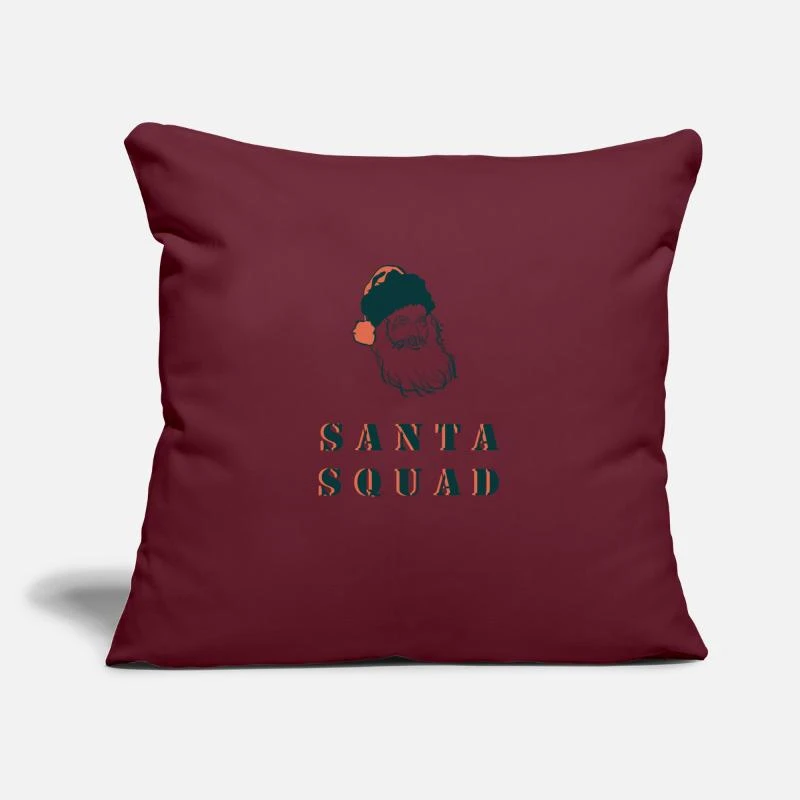 'Santa Squad Christmas Team Santa Team' Pillowcase 17,3'' X 17,3'' (45 X 45 Cm) | Spreadshirt 3 'Santa Squad Christmas Team Santa Team' Pillowcase 17,3'' X 17,3'' (45 X 45 Cm) | Spreadshirt