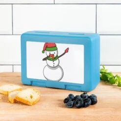 'Snowman Dabbing Hip Hop Gift Christmas' Lunchbox | Spreadshirt