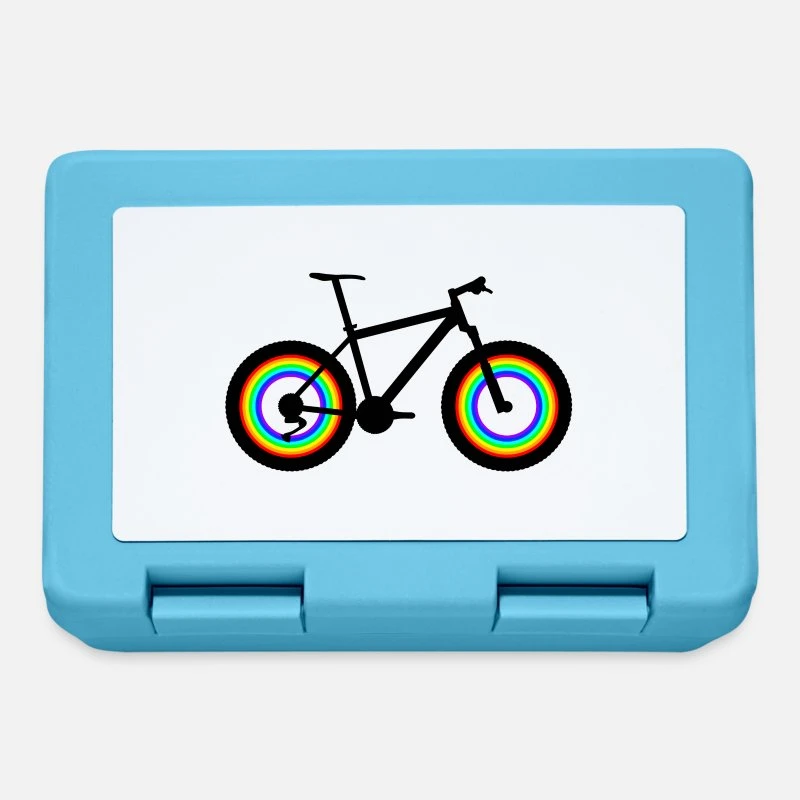 'T-shirt Gift Idea Christmas Funny Bike' Lunchbox | Spreadshirt 5 'T-shirt Gift Idea Christmas Funny Bike' Lunchbox | Spreadshirt - Image 3