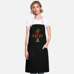 'The Gamer Elf - Christmas Gamer - Xmas Gamer' Apron | Spreadshirt
