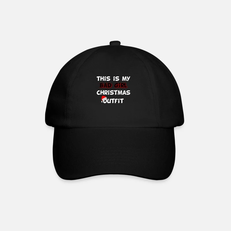 BEECHFIELD 'This Is My Bad Girl Christmas Outfit' Baseball Cap | Spreadshirt 5 BEECHFIELD 'This Is My Bad Girl Christmas Outfit' Baseball Cap | Spreadshirt - Image 3