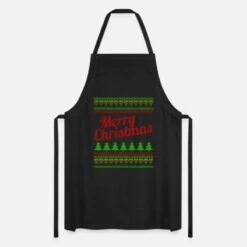 'Ugly Christmas' Apron | Spreadshirt -Premier Home Living Shop ugly christmas apron 4