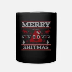 'Ugly Christmas Mug | Merry Shitmas' Mug | Spreadshirt