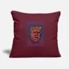 'Ugly Christmas Sweater KnitTing President' Pillowcase 17,3'' X 17,3'' (45 X 45 Cm) | Spreadshirt -Premier Home Living Shop ugly christmas sweater knitting president pillowcase 173 x 173 45 x 45 cm