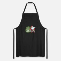 'Worst Secret Santa Gift Ever Christmas' Apron | Spreadshirt -Premier Home Living Shop worst secret santa gift ever christmas apron 4
