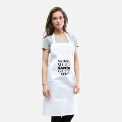 'Worst Secret Santa Gift Ever Funny Christmas' Apron | Spreadshirt