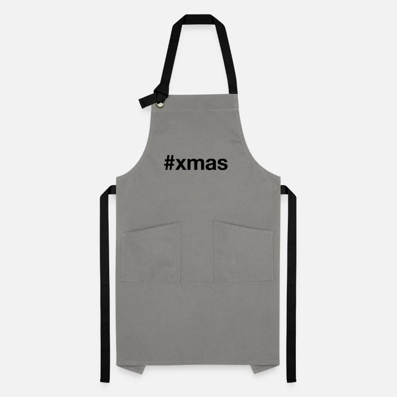 'XMAS Christmas Weihnachten' Artisan Apron | Spreadshirt 4 'XMAS Christmas Weihnachten' Artisan Apron | Spreadshirt - Image 2