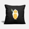 'Yeti With Christmas Tree' Pillowcase 17,3'' X 17,3'' (45 X 45 Cm) | Spreadshirt